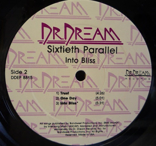 Sixtieth Parallel : Into Bliss (12", EP)