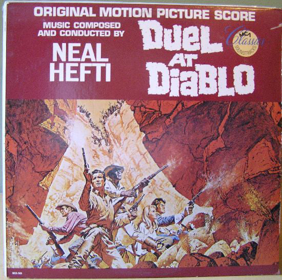 Neal Hefti : Duel At Diablo (Original Motion Picture Score) (LP, Album, RE)