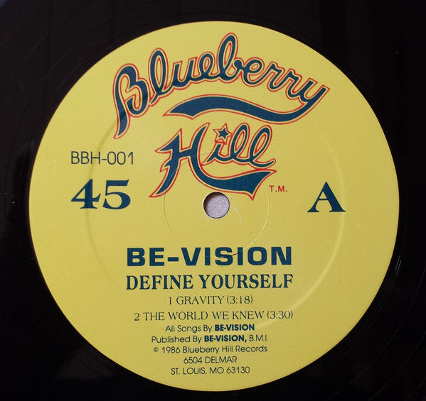 Be-Vision : Define Yourself (12", EP)