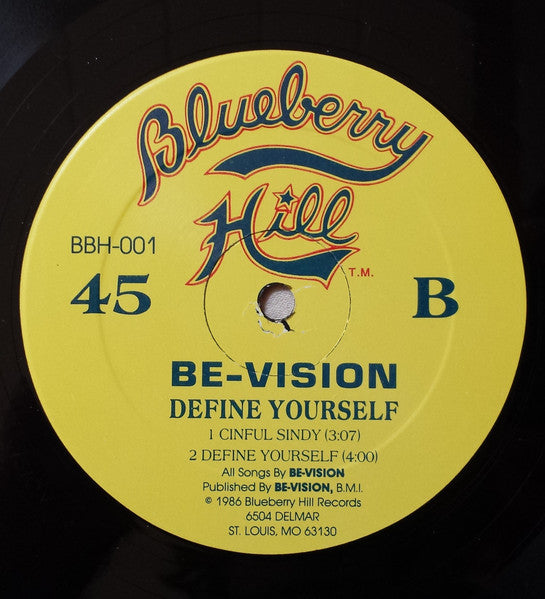 Be-Vision : Define Yourself (12", EP)