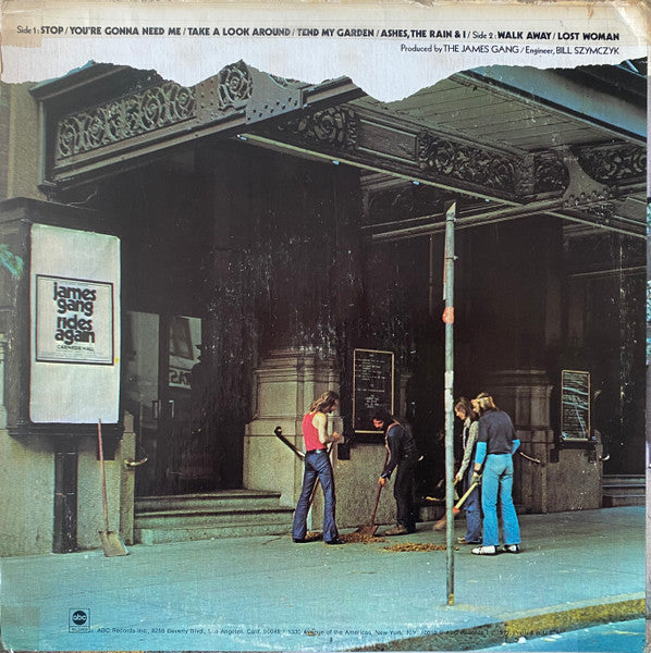 James Gang : Live In Concert (LP, Album, San)