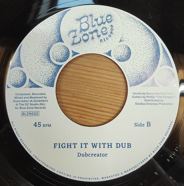 Danny Red, Dubcreator : Fight it with music (7", Single)