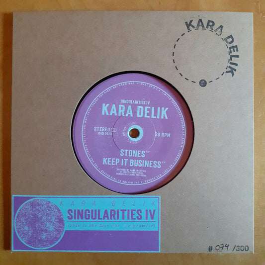 Kara Delik : Singularities IV (7", Single)