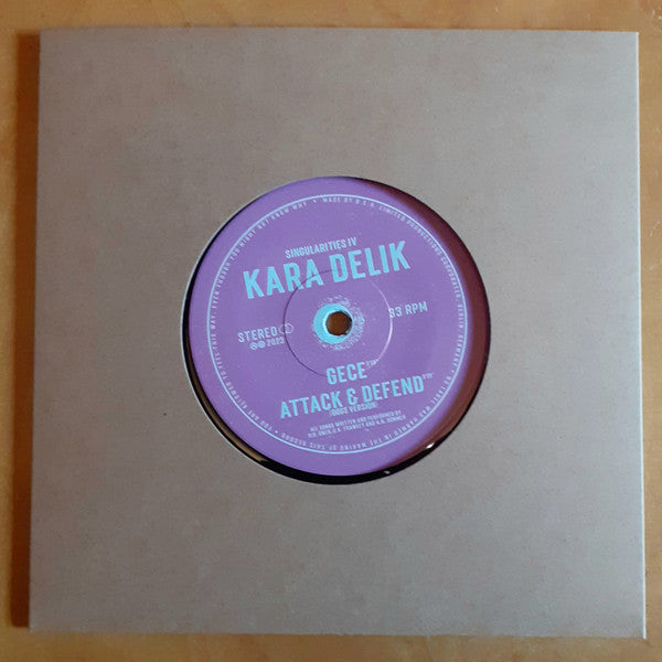 Kara Delik : Singularities IV (7", Single)