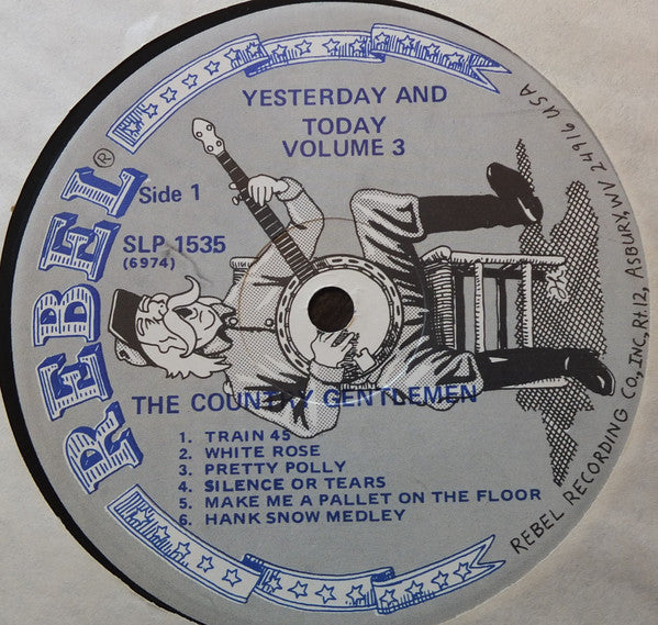 The Country Gentlemen : Yesterday & Today - Volume 3 (LP, Comp)