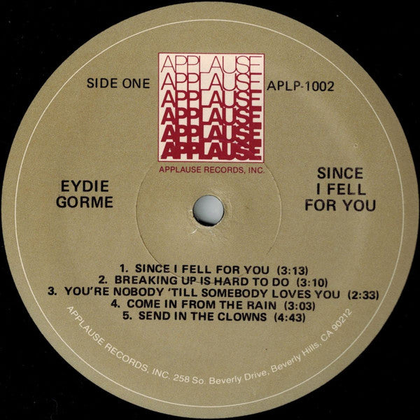 Eydie Gorme* : Since I Fell For You (LP)