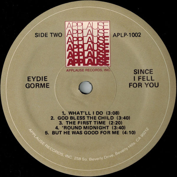 Eydie Gorme* : Since I Fell For You (LP)