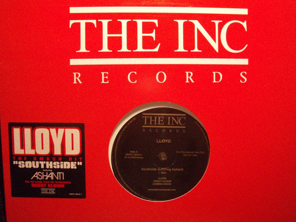 Lloyd Feat. Ashanti : Southside (12", Promo)