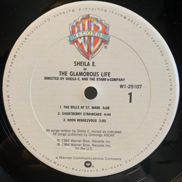 Sheila E. : In The Glamorous Life (LP, Album, Club, Car)