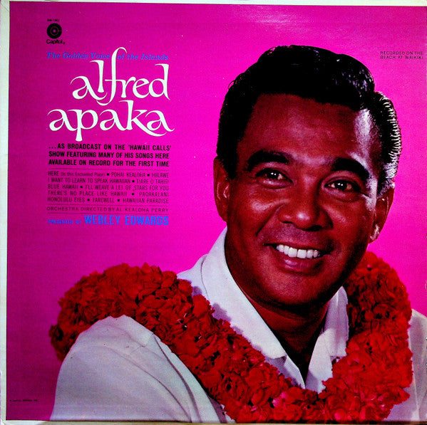 Alfred Apaka Presented By Webley Edwards : The Golden Voice Of The Islands (LP, Album)