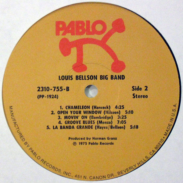 Louis Bellson : The Louis Bellson Explosion (LP, Album, Ind)