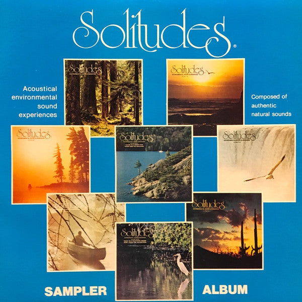 Dan Gibson : Solitudes Sampler (Acoustical Environmental Sound Experiences) (LP, Comp, Smplr)