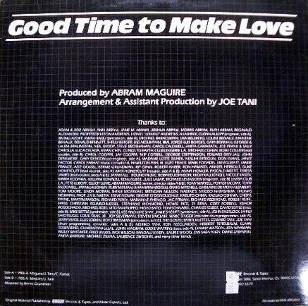 Ghost (35) : Good Time To Make Love (12")