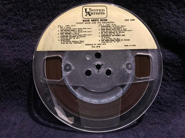 Count Basie Orchestra : Basie Meets Bond (LP, Album, Mono)