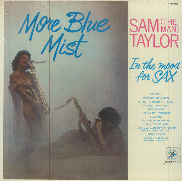 Sam Taylor (2) : More Blue Mist (LP, Mono)