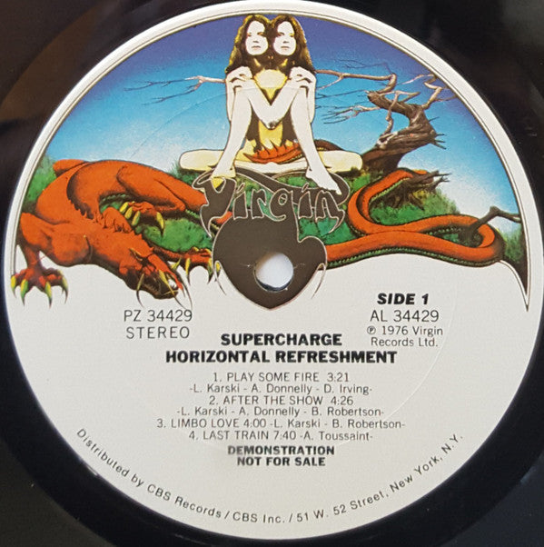 Supercharge (2) : Horizontal Refreshment (LP, Album, Promo)