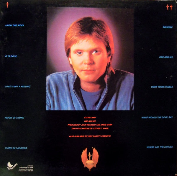 Steve Camp : Fire And Ice (LP, Album)