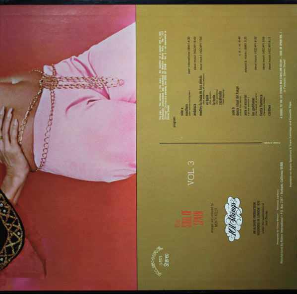 101 Strings : The Soul Of Spain - Volume 3 (LP, Album)