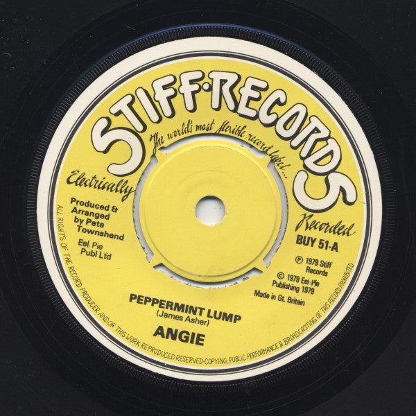 Angie (15) : Peppermint Lump (7", Single)