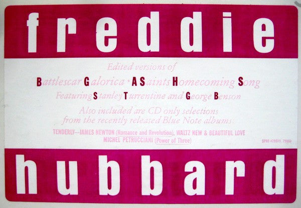 Freddie Hubbard : Battlescar Galorica / A Saint's Homecoming Song (12", Promo)