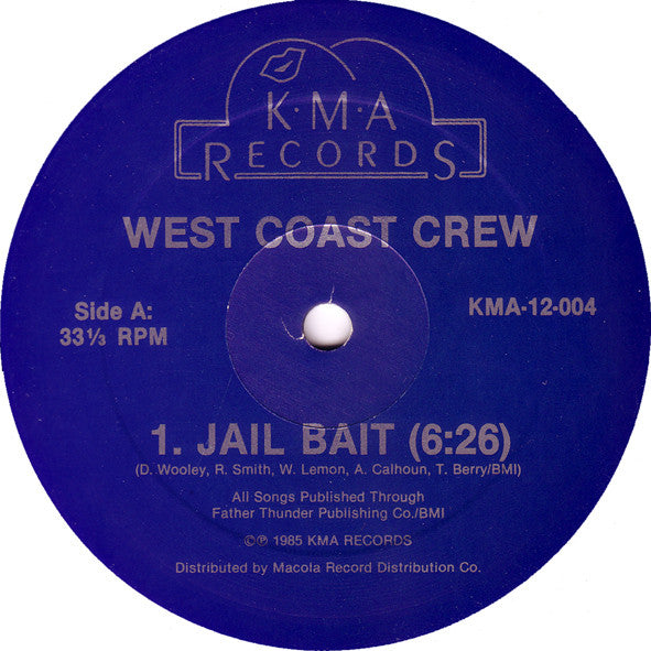 West Coast Crew : Jail Bait (12")