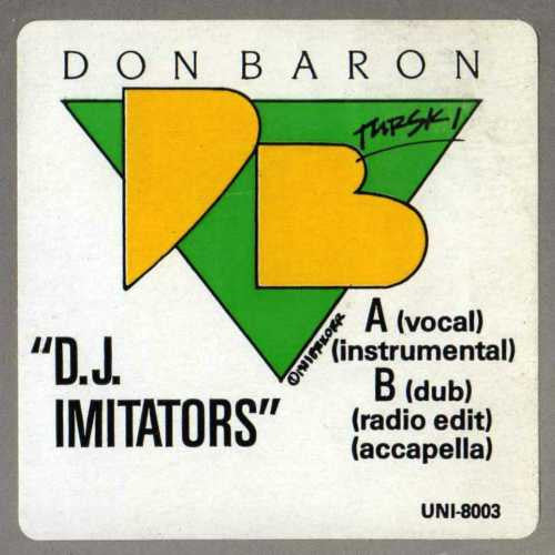 Don Baron : D.J. Imitators (12")