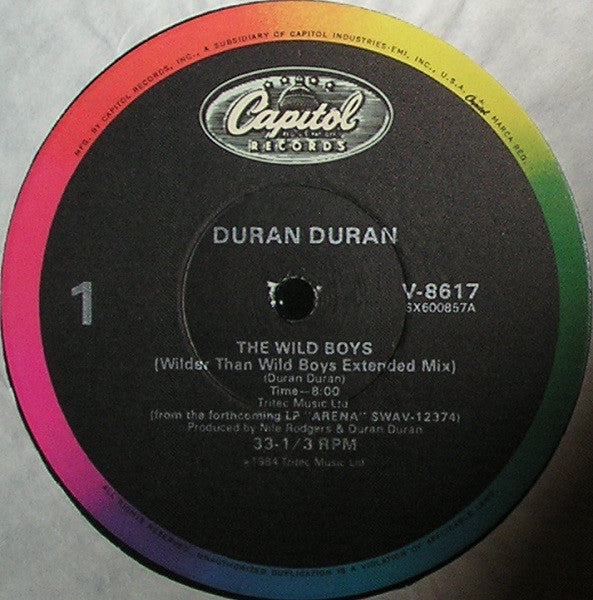 Duran Duran : The Wild Boys (12", Single)