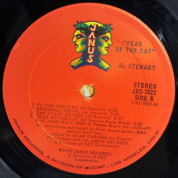 Al Stewart : Year Of The Cat (LP, Album, Ter)