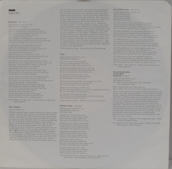 Claudia Schmidt : New Goodbyes, Old Helloes (LP, Album, Wak)