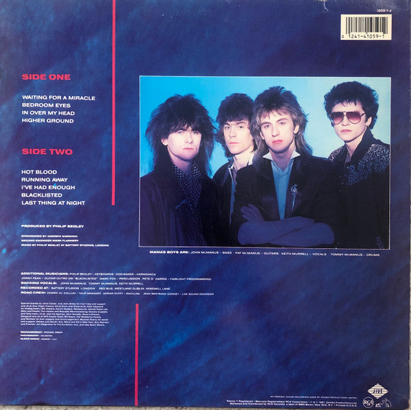 Mama's Boys : Growing Up The Hard Way (LP, Album)