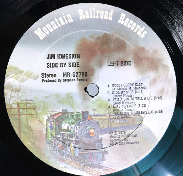 Jim Kweskin : Side By Side (LP, Album)