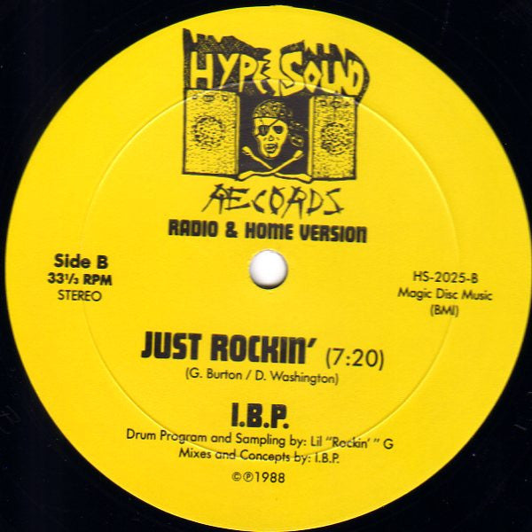 I.B.P. : Just Rockin' (12")