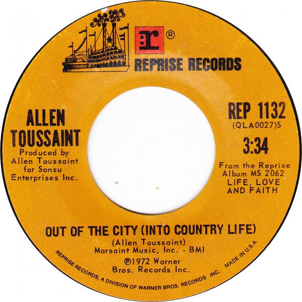 Allen Toussaint : Am I Expecting Too Much (7")