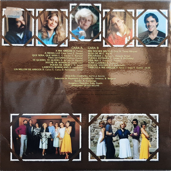 Estela Raval Y Pequeña Compañia* : Tributo A Mis Amigos (LP, Album)
