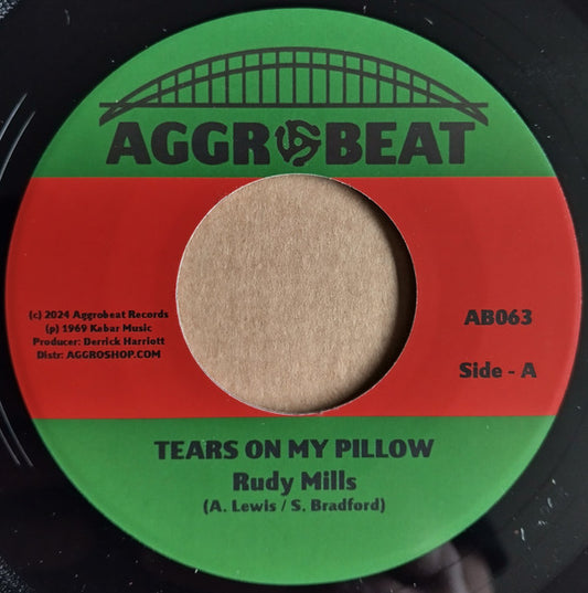 Rudy Mills : Tears On My Pillow (7", Single, RE)