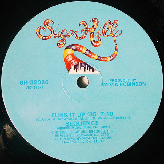 The Sequence : Funk It Up '85 (12", Single)