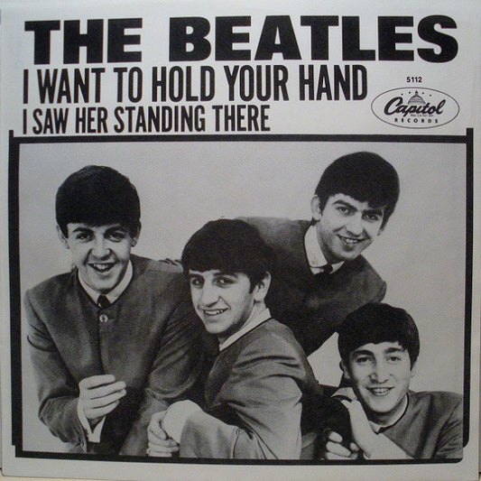 The Beatles : I Want To Hold Your Hand (7", Single, RE, Jac)