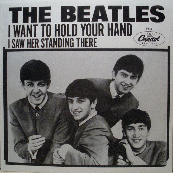 The Beatles : I Want To Hold Your Hand (7", Single, RE, Jac)