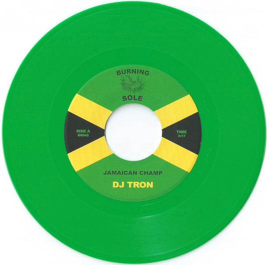 DJ Tron (5) : Jamaican Champ (7", Single, gre)