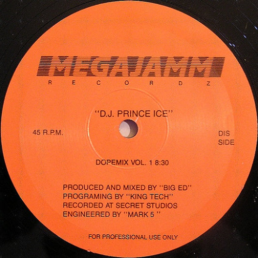 DJ Prince Ice : Dopemix Vol. 1 (12", P/Mixed)