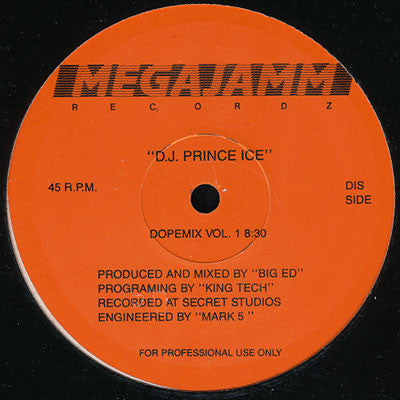 DJ Prince Ice : Dopemix Vol. 1 (12", P/Mixed)