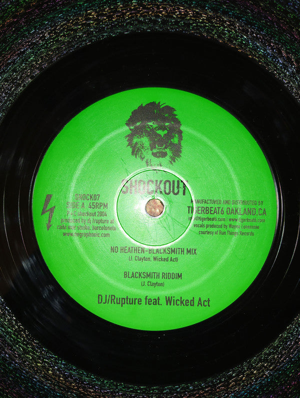 DJ /rupture / Com.A : No Heathen (12")