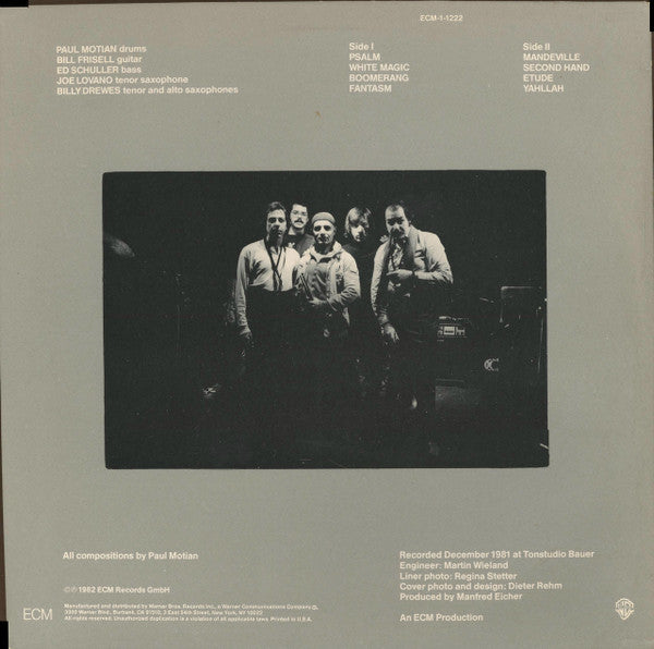 Paul Motian Band : Psalm (LP, Album)