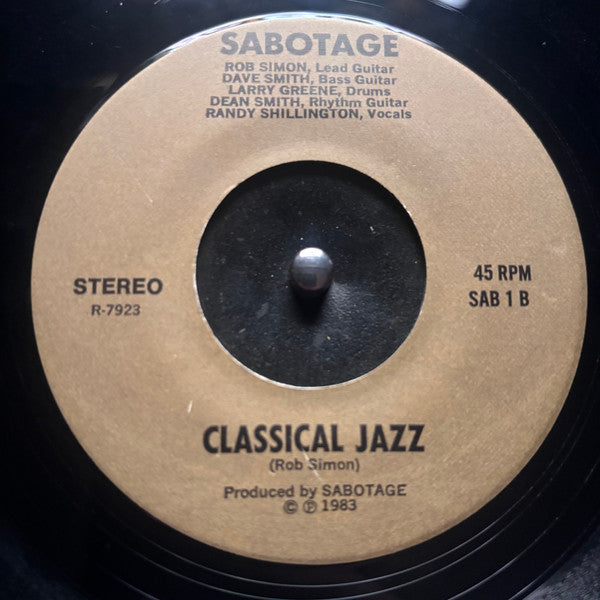 Sabotage (55) : Gang Bang (7")