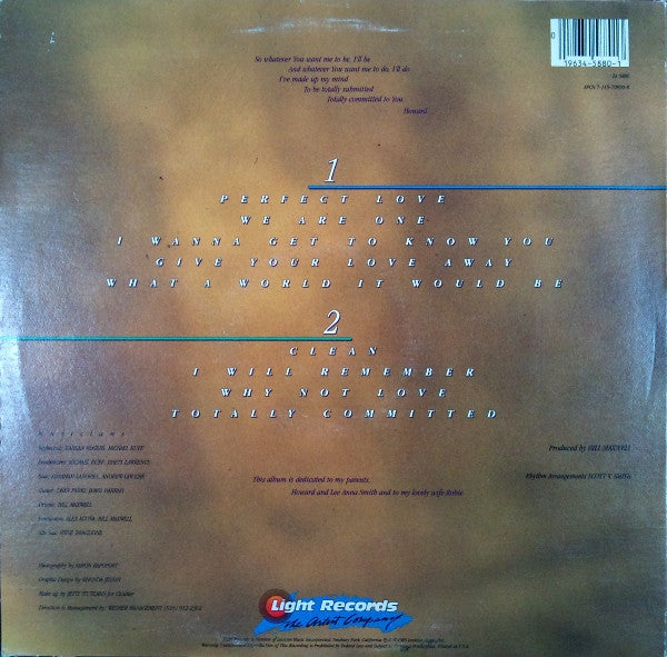 Howard Smith : Totally Committed (LP, Album)