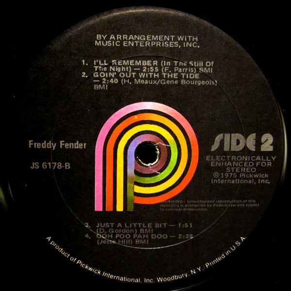 Freddy Fender (2) : The Story Of An "Overnight Sensation" (LP, Album, Kee)