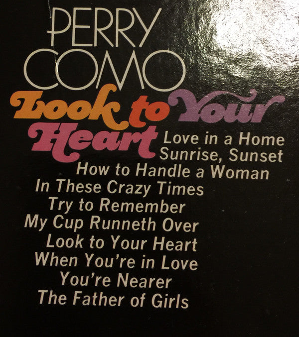 Perry Como : Look To Your Heart (LP, Album, Roc)