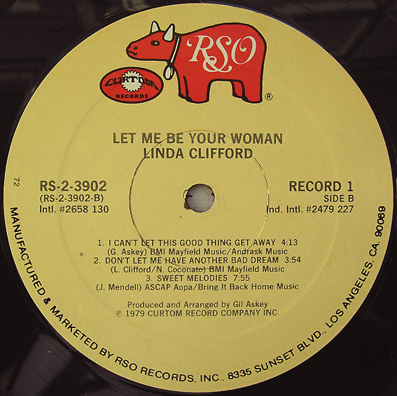 Linda Clifford : Let Me Be Your Woman (2xLP, Album, 72)