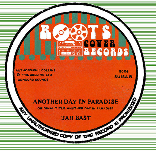 Jah Bast : Another Day In Paradise (7")