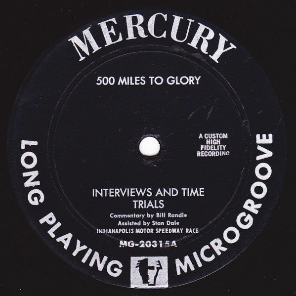 No Artist : 500 Miles To Glory (LP, Mono)